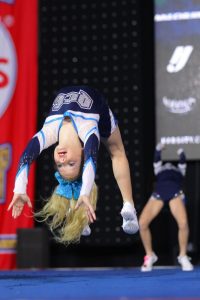 Tayla Weatherhod at the NCA Championships